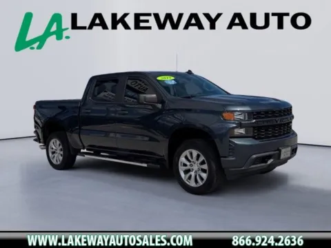 Gray 2019 Chevrolet Silverado 1500 Custom for sale in Morristown, TN