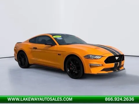 Orange 2018 Ford Mustang GT Premium for sale in Morristown, TN