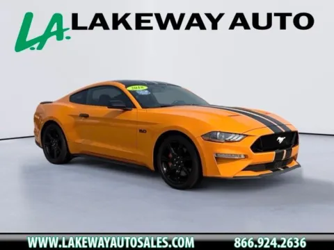 Orange 2018 Ford Mustang GT Premium for sale in Morristown, TN
