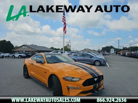 Orange 2018 Ford Mustang GT Premium for sale in Morristown, TN