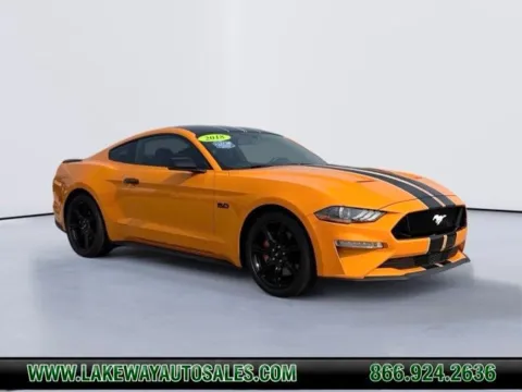 Orange 2018 Ford Mustang GT Premium for sale in Morristown, TN