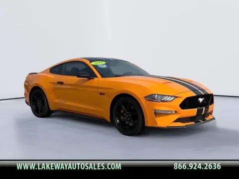 Orange 2018 Ford Mustang GT Premium for sale in Morristown, TN