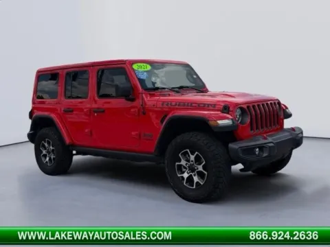 Red 2021 Jeep Wrangler Unlimited Rubicon for sale in Morristown, TN
