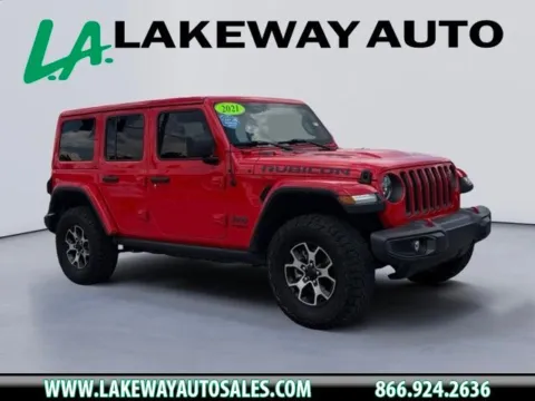 Red 2021 Jeep Wrangler Unlimited Rubicon for sale in Morristown, TN