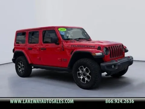Red 2021 Jeep Wrangler Unlimited Rubicon for sale in Morristown, TN