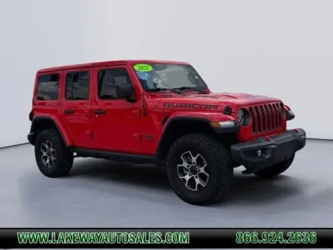 Red 2021 Jeep Wrangler Unlimited Rubicon for sale in Morristown, TN