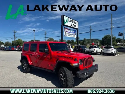 Red 2021 Jeep Wrangler Unlimited Rubicon for sale in Morristown, TN