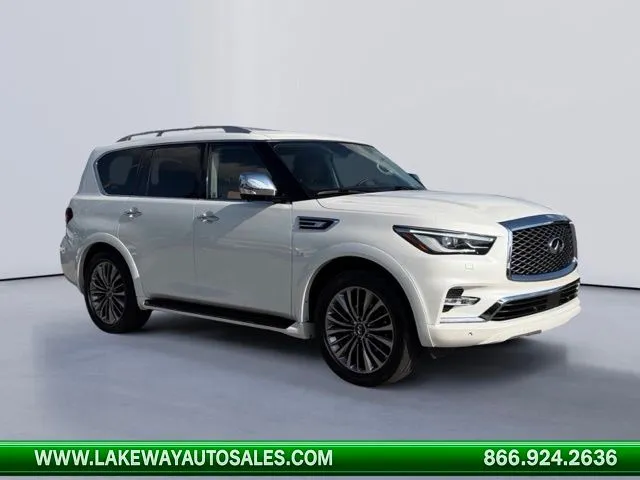 White 2019 INFINITI QX80 Limited for sale in Morristown, TN