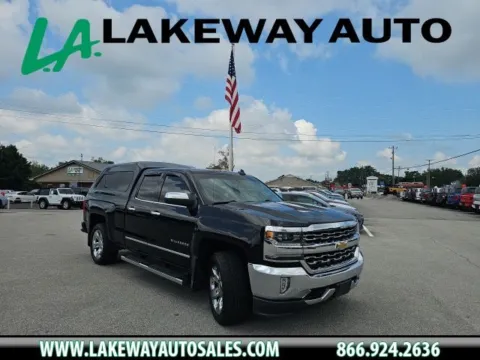 Black 2017 Chevrolet Silverado 1500 LTZ for sale in Morristown, TN