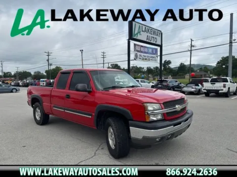 Red 2003 Chevrolet Silverado 1500 LS for sale in Morristown, TN