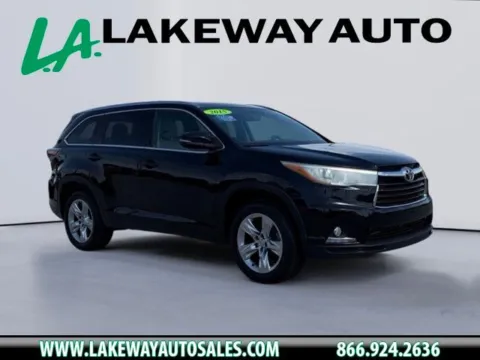 Black 2015 Toyota Highlander Limited for sale in Morristown, TN