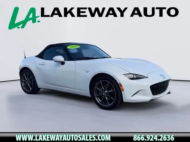 White 2016 Mazda Miata Grand Touring for sale in Morristown, TN