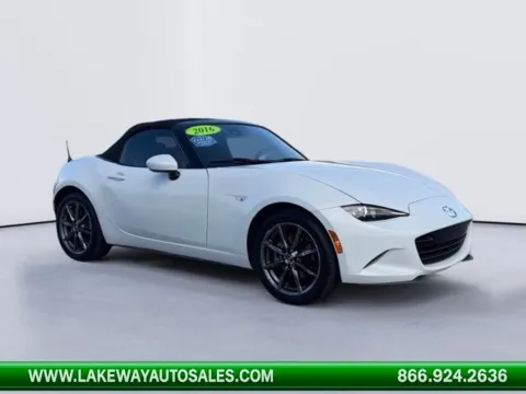 White 2016 Mazda Miata Grand Touring for sale in Morristown, TN
