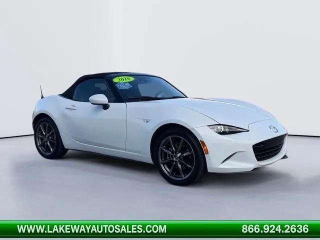 White 2016 Mazda Miata Grand Touring for sale in Morristown, TN