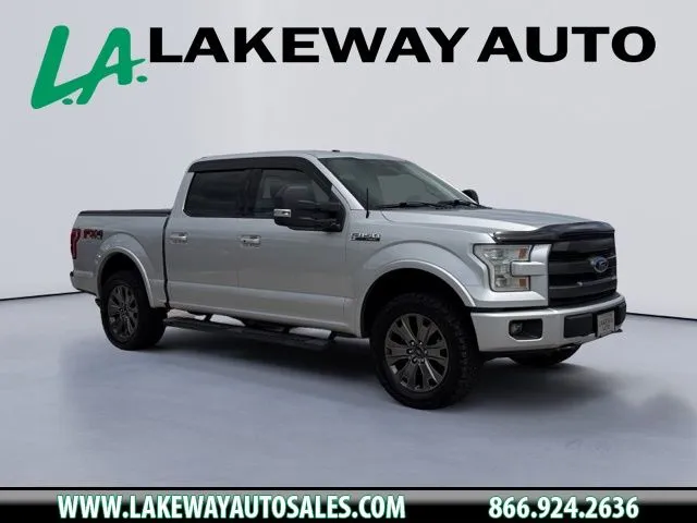 Silver 2015 Ford F-150 Lariat for sale in Morristown, TN