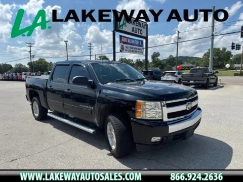 Black 2007 Chevrolet Silverado 1500 LT for sale in Morristown, TN