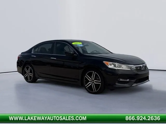 Black 2017 Honda Accord Sport for sale in Morristown, TN