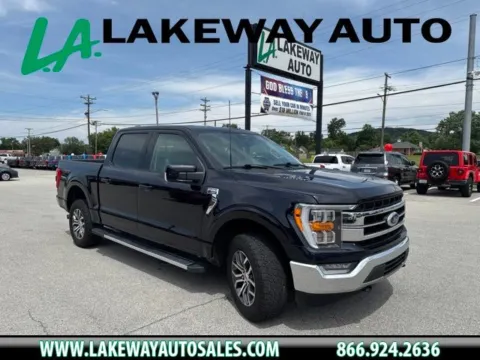 Blue 2021 Ford F-150 Lariat for sale in Morristown, TN