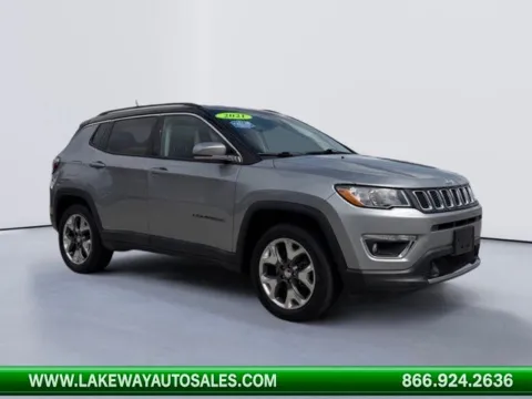 Silver 2021 Jeep Compass Limited for sale in Morristown, TN