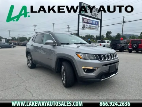 Silver 2021 Jeep Compass Limited for sale in Morristown, TN