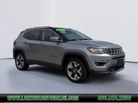 Silver 2021 Jeep Compass Limited for sale in Morristown, TN