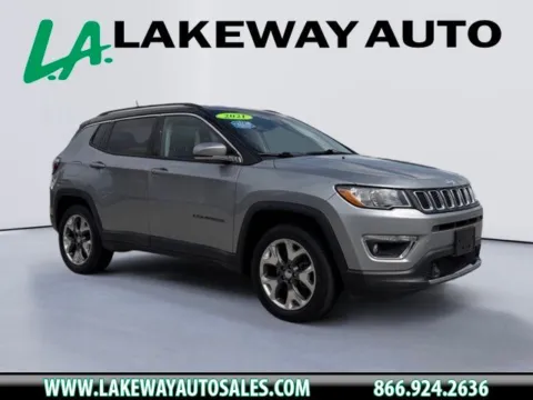 Silver 2021 Jeep Compass Limited for sale in Morristown, TN