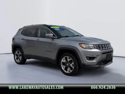 Silver 2021 Jeep Compass Limited for sale in Morristown, TN