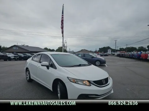 White 2015 Honda Civic LX for sale in Morristown, TN
