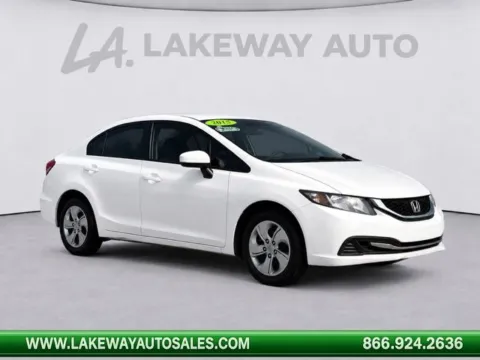 White 2015 Honda Civic LX for sale in Morristown, TN