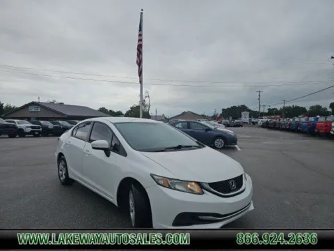 White 2015 Honda Civic LX for sale in Morristown, TN