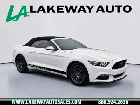 White 2016 Ford Mustang EcoBoost Premium for sale in Morristown, TN