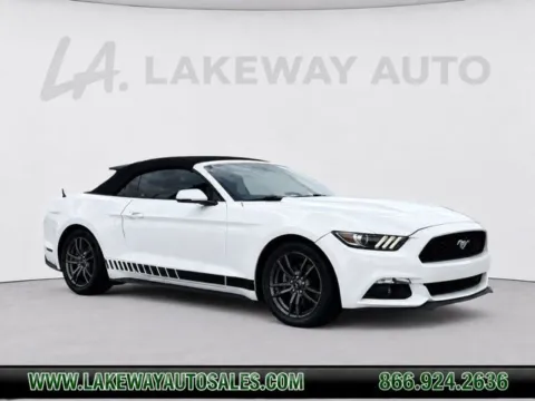 White 2016 Ford Mustang EcoBoost Premium for sale in Morristown, TN