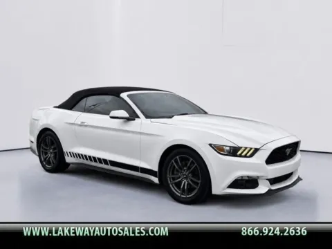 White 2016 Ford Mustang EcoBoost Premium for sale in Morristown, TN