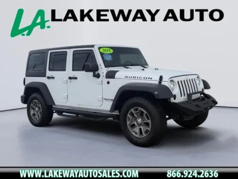 White 2018 Jeep Wrangler JK Unlimited Rubicon for sale in Morristown, TN