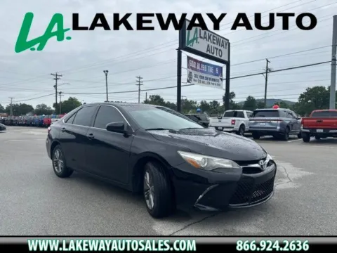 Black 2016 Toyota Camry SE for sale in Morristown, TN