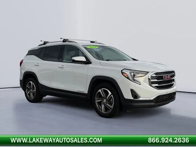 White 2021 GMC Terrain SLT for sale in Morristown, TN