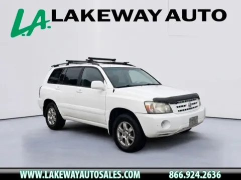 White 2005 Toyota Highlander V6 for sale in Morristown, TN
