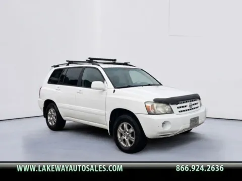 White 2005 Toyota Highlander V6 for sale in Morristown, TN