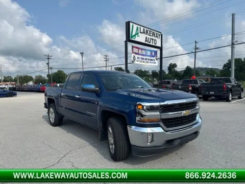 Blue 2017 Chevrolet Silverado 1500 LT for sale in Morristown, TN
