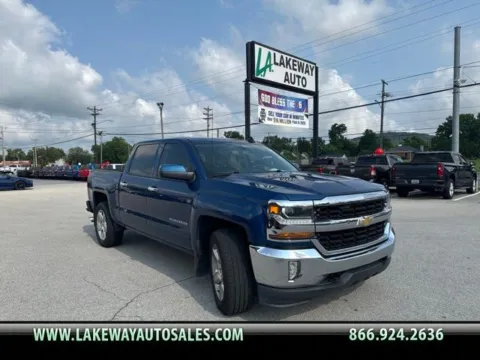 Blue 2017 Chevrolet Silverado 1500 LT for sale in Morristown, TN