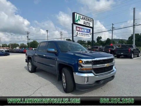 Blue 2017 Chevrolet Silverado 1500 LT for sale in Morristown, TN