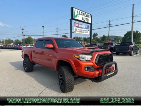 Red 2017 Toyota Tacoma TRD Sport for sale in Morristown, TN