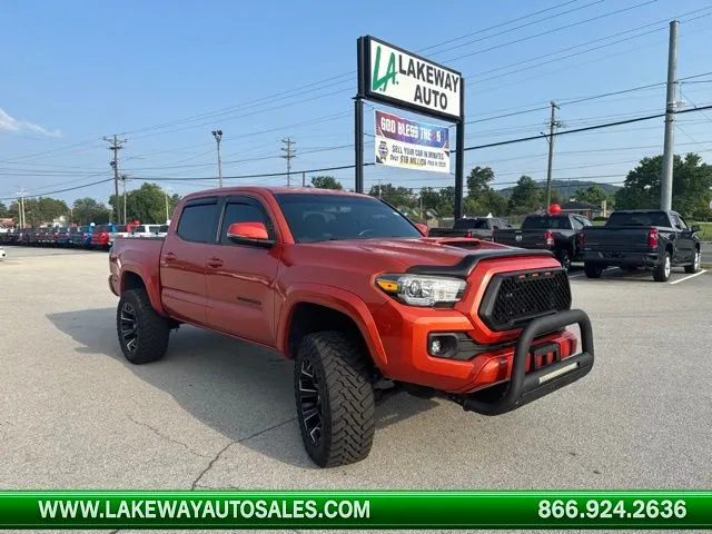 Red 2017 Toyota Tacoma TRD Sport for sale in Morristown, TN