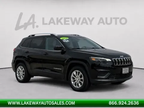 Black 2021 Jeep Cherokee Latitude for sale in Morristown, TN