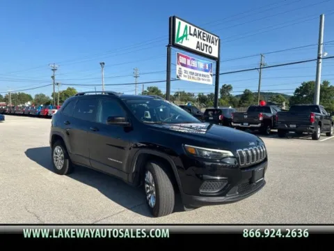 Black 2021 Jeep Cherokee Latitude for sale in Morristown, TN