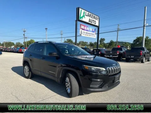 Black 2021 Jeep Cherokee Latitude for sale in Morristown, TN