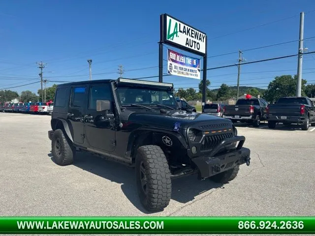 Black 2013 Jeep Wrangler Unlimited Sahara for sale in Morristown, TN