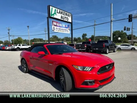 Red 2016 Ford Mustang GT Premium for sale in Morristown, TN