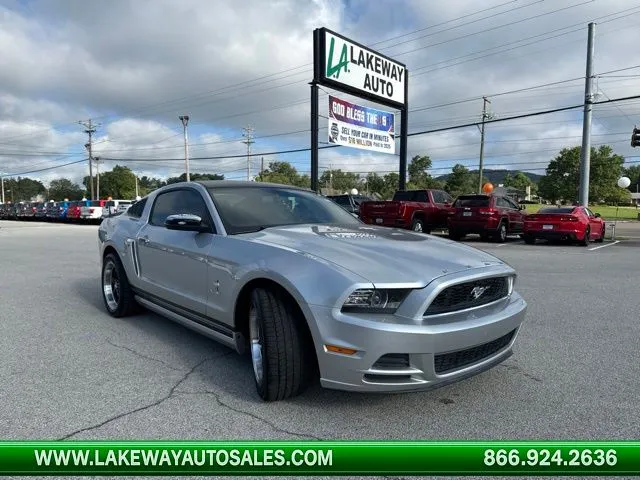 Silver 2013 Ford Mustang V6 Premium for sale in Morristown, TN