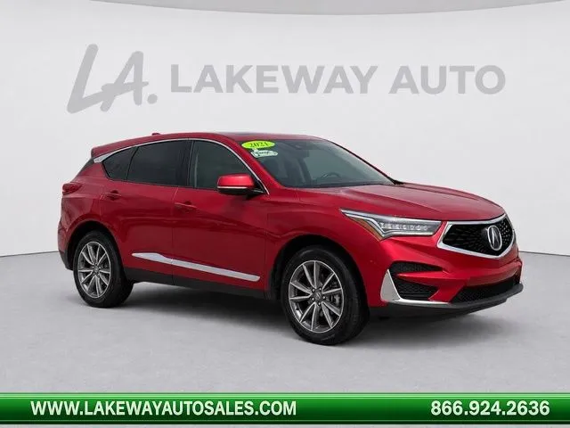 Red 2021 Acura RDX Technology Package for sale in Morristown, TN